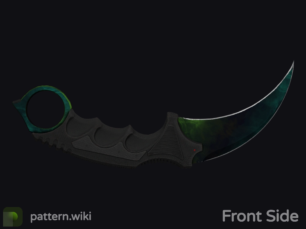 Karambit Gamma Doppler seed 502