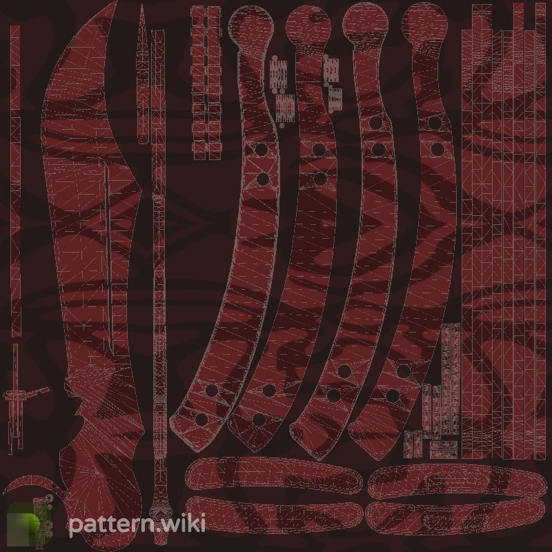 Butterfly Knife Slaughter seed 832 pattern template