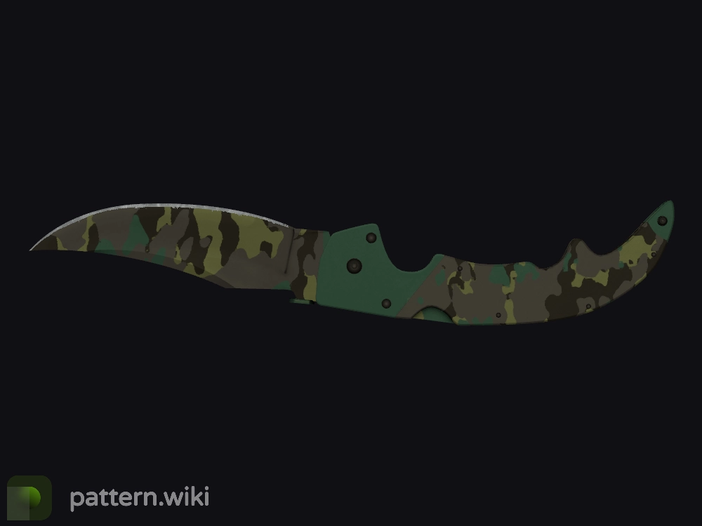 Falchion Knife Boreal Forest seed 38