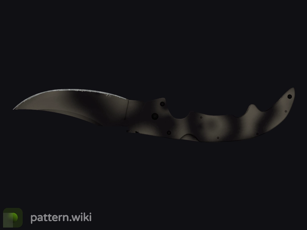 Falchion Knife Scorched seed 517