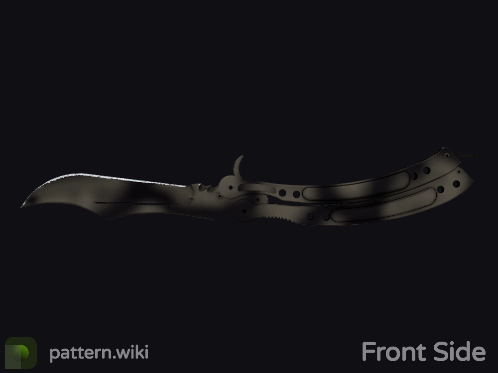 Butterfly Knife Scorched seed 414