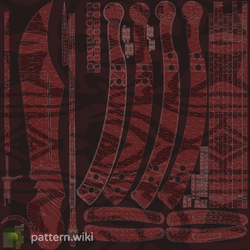 Butterfly Knife Slaughter seed 936 pattern template