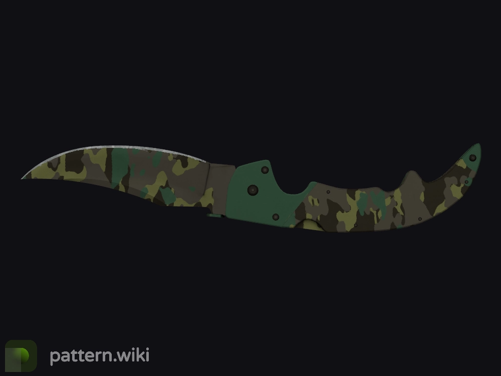 Falchion Knife Boreal Forest seed 867