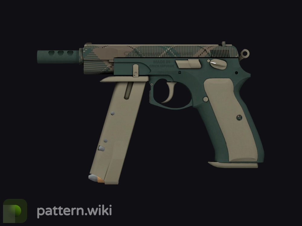 CZ75-Auto Green Plaid seed 962