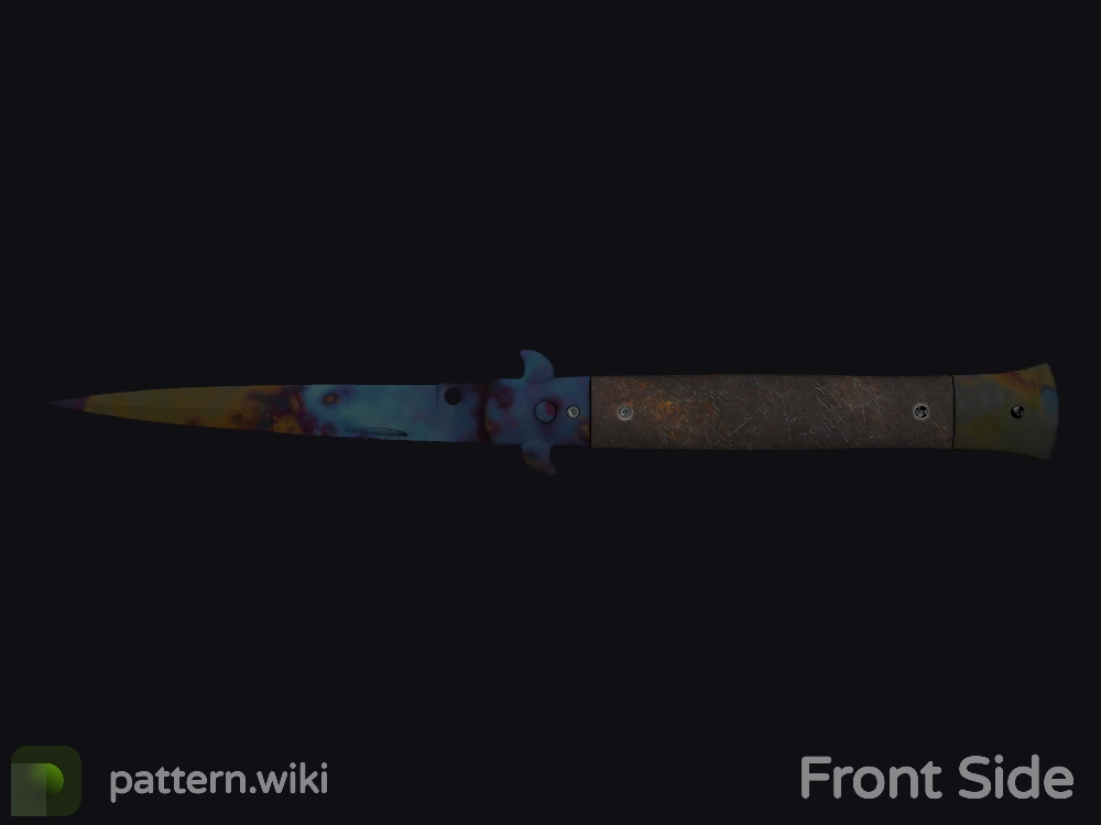 Stiletto Knife Case Hardened seed 914