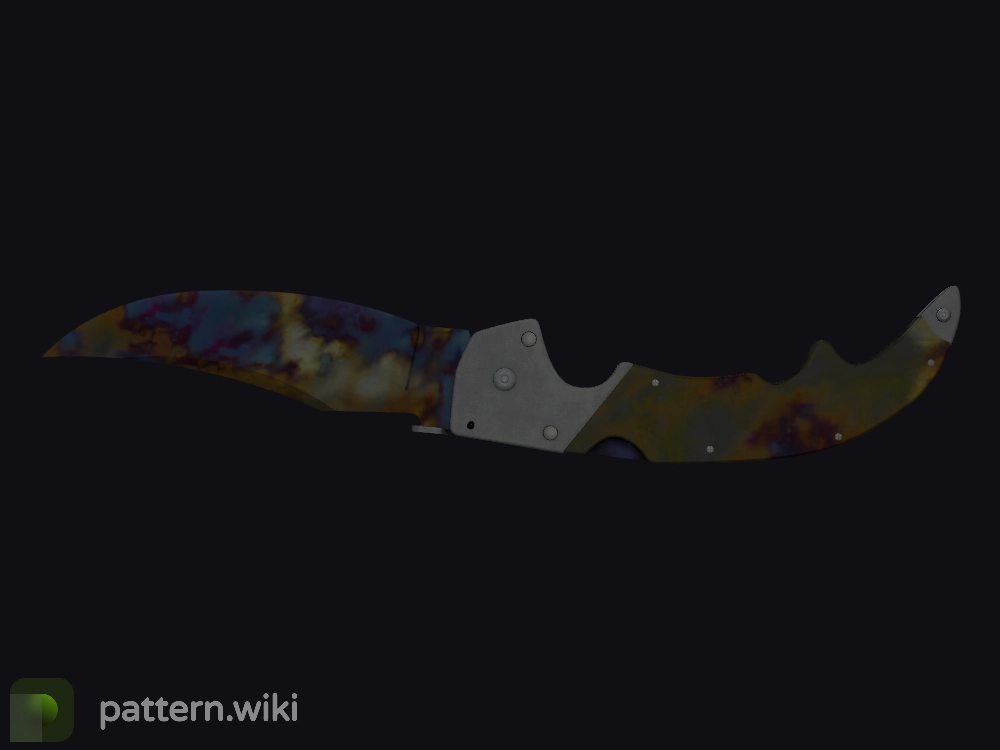 Falchion Knife Case Hardened seed 944