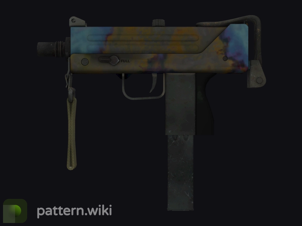 MAC-10 Case Hardened seed 746