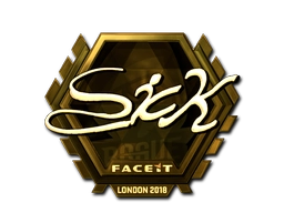 Sticker SicK (Gold) | London 2018 preview