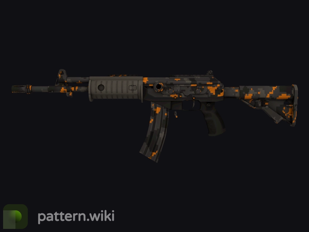 Galil AR Orange DDPAT seed 344