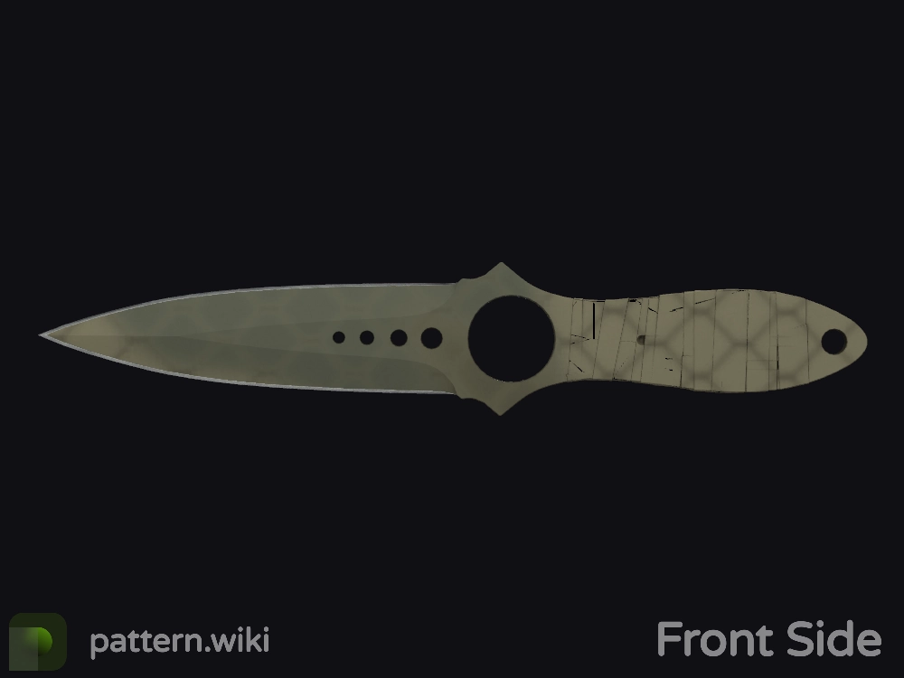 Skeleton Knife Safari Mesh seed 371