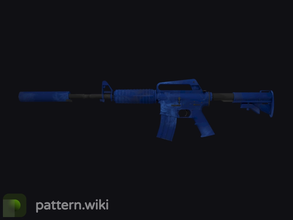 M4A1-S Blue Phosphor seed 475