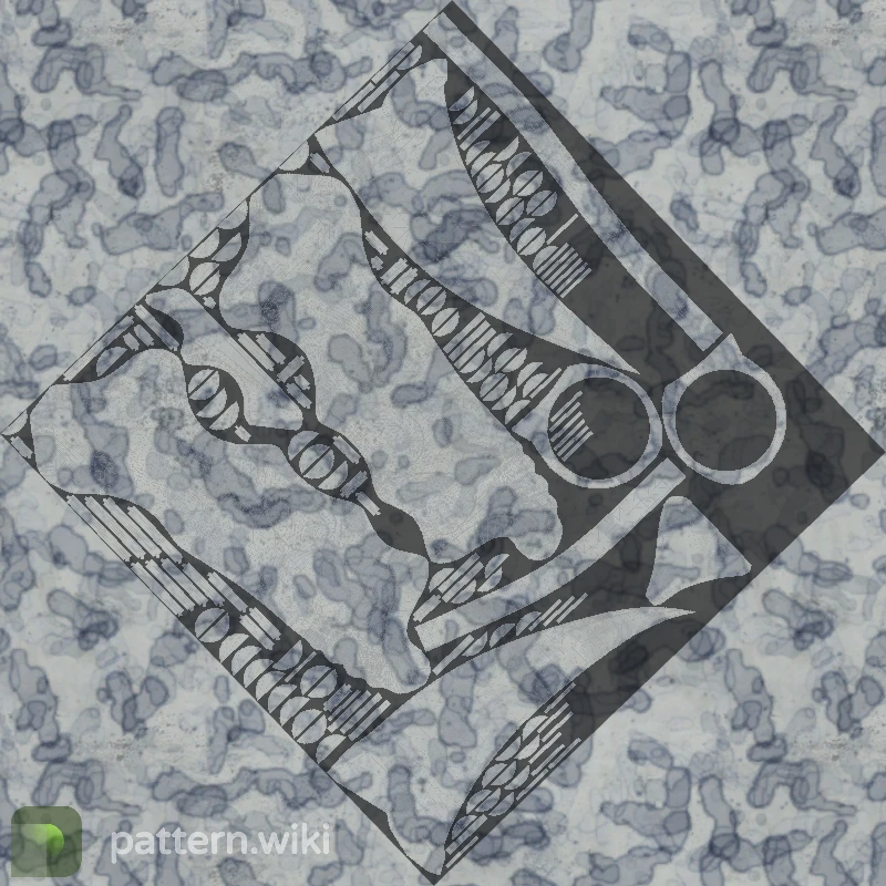 Karambit Stained seed 488 pattern template