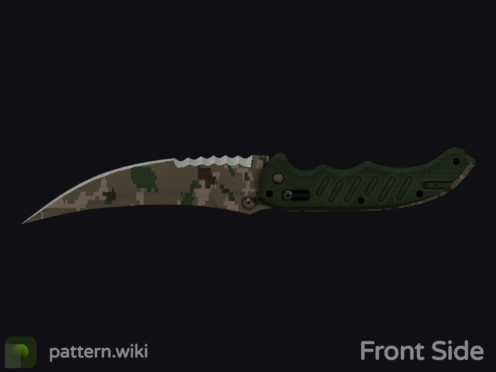 Flip Knife Forest DDPAT seed 284