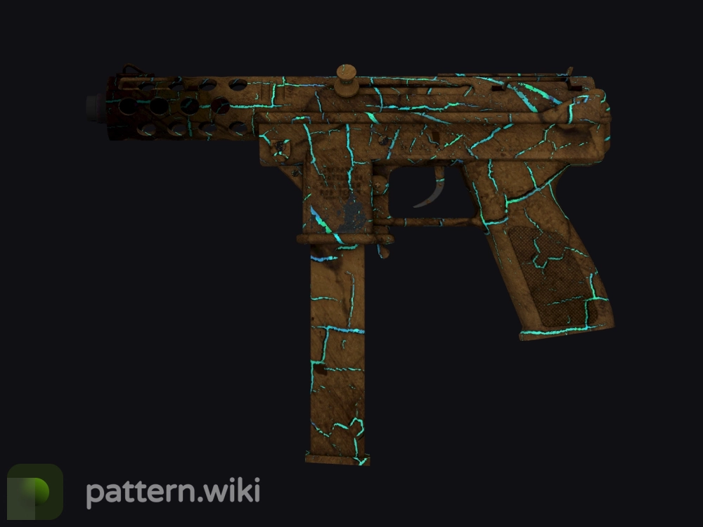 Tec-9 Cracked Opal seed 30