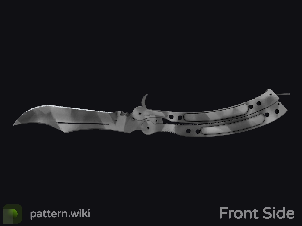 Butterfly Knife Urban Masked seed 354