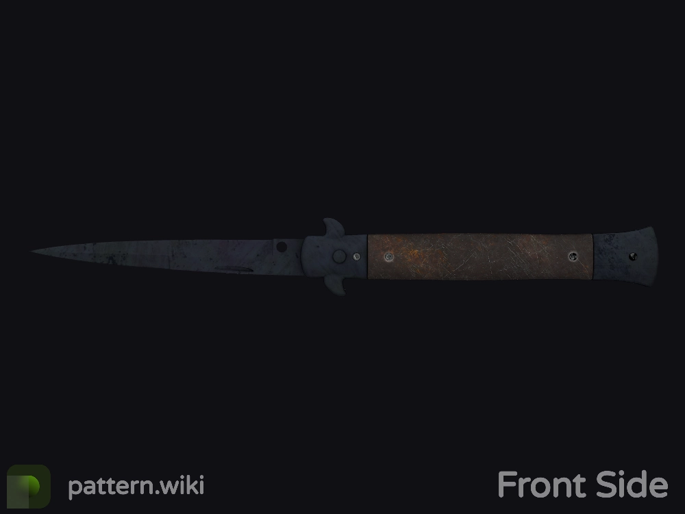 Stiletto Knife Blue Steel seed 110