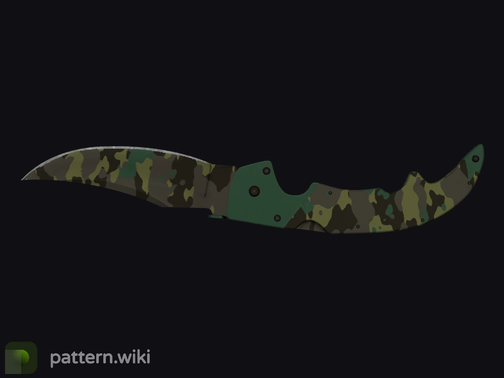 Falchion Knife Boreal Forest seed 879