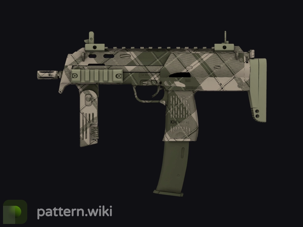 MP7 Olive Plaid seed 919