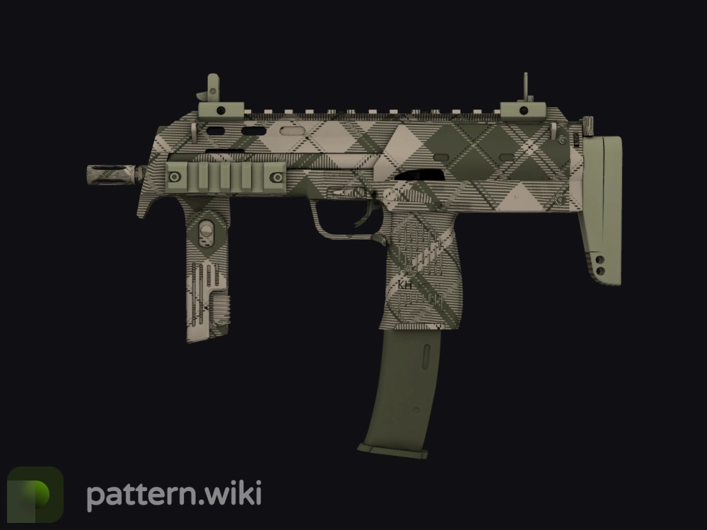 MP7 Olive Plaid seed 337