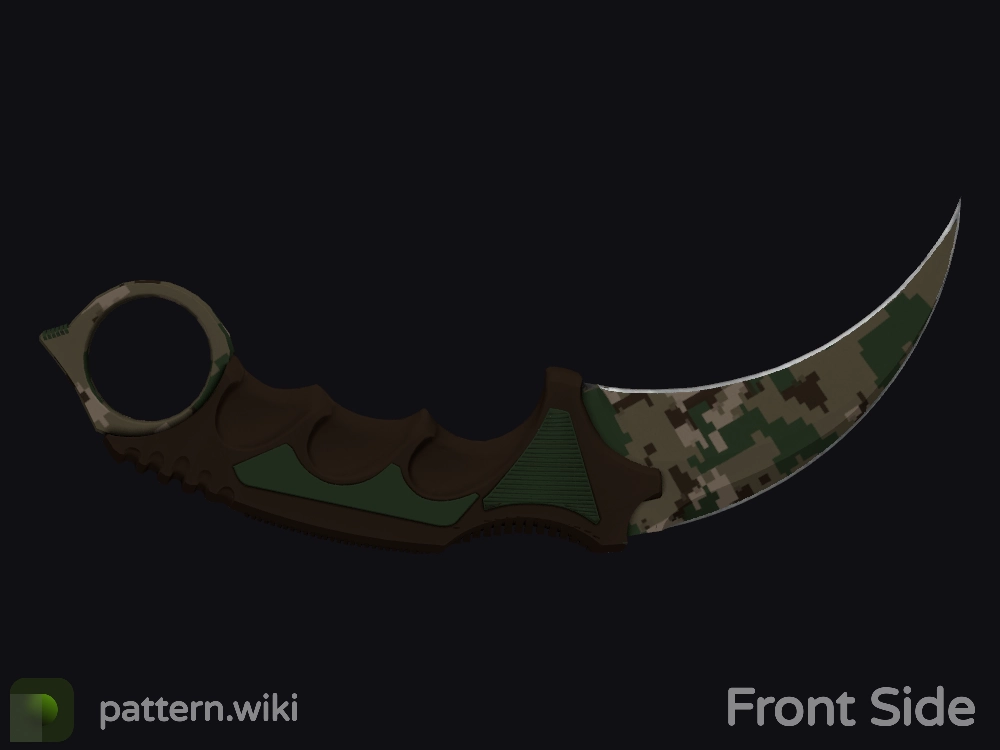 Karambit Forest DDPAT seed 905