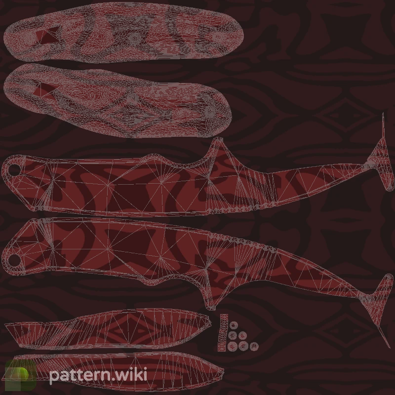 Gut Knife Slaughter seed 760 pattern template