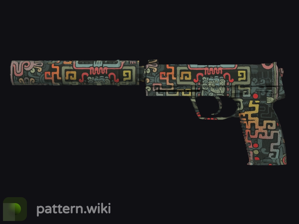 USP-S Ancient Visions seed 58