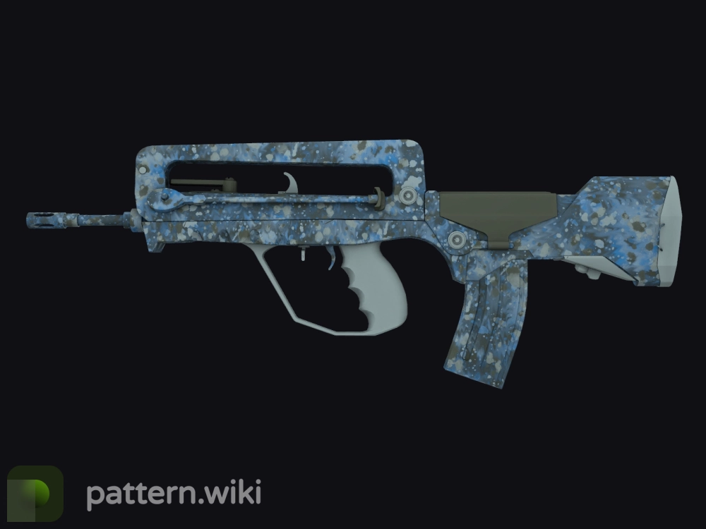 FAMAS Cyanospatter seed 358