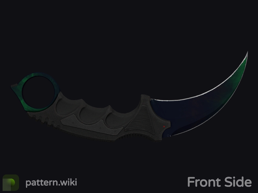 Karambit Gamma Doppler seed 636