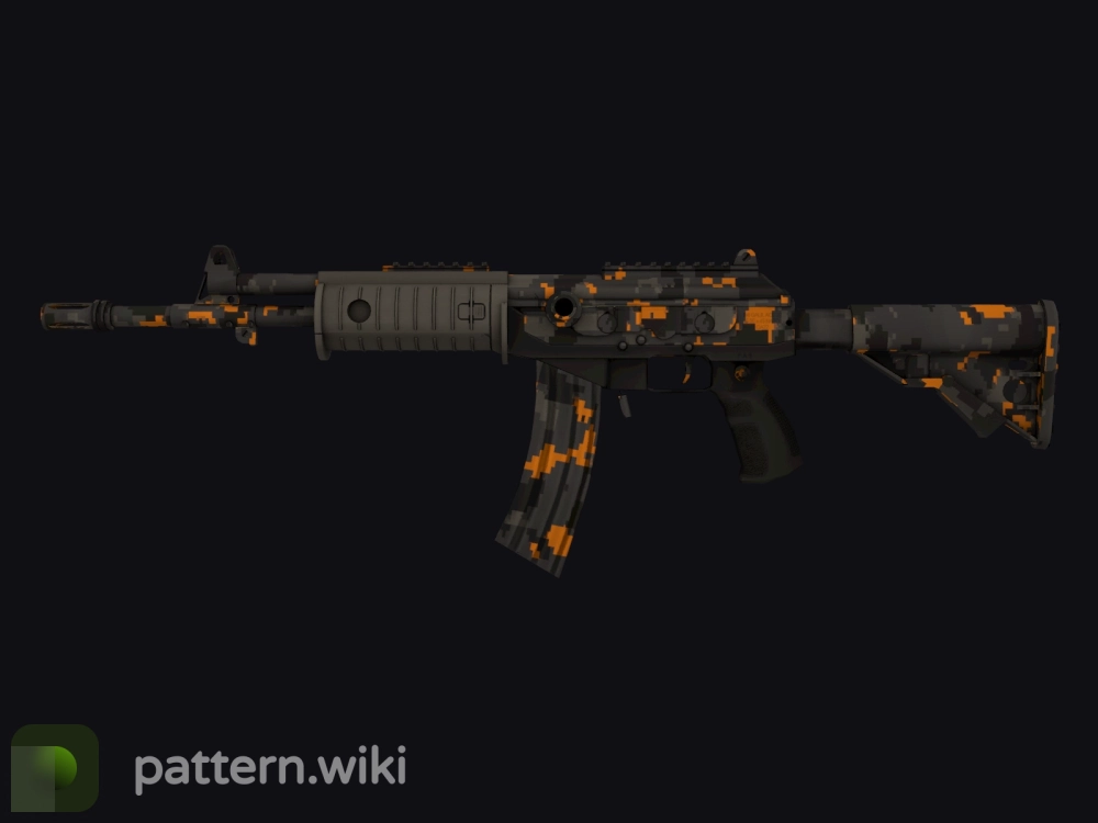 Galil AR Orange DDPAT seed 504