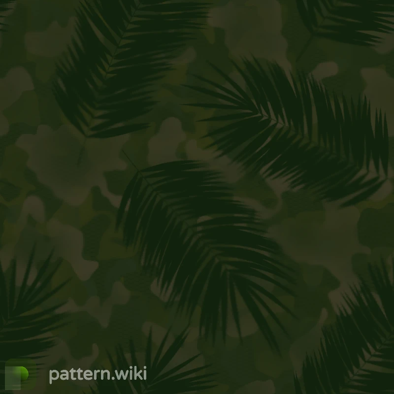 Sawed-Off Jungle Thicket seed 0 pattern template