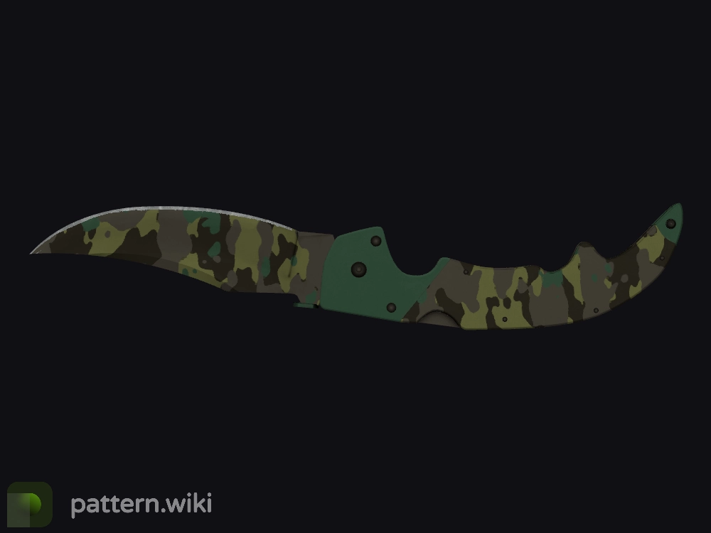 Falchion Knife Boreal Forest seed 23