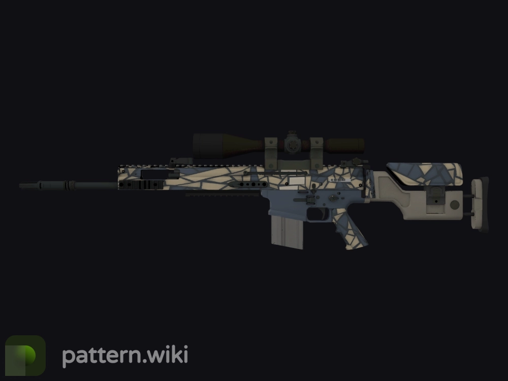 SCAR-20 Stone Mosaico seed 418