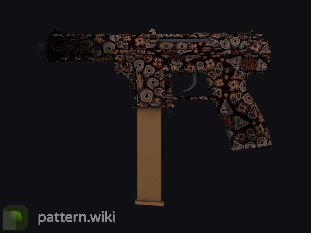 Tec-9 Orange Murano seed 985