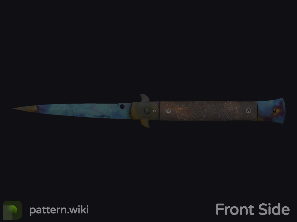 Stiletto Knife Case Hardened seed 749