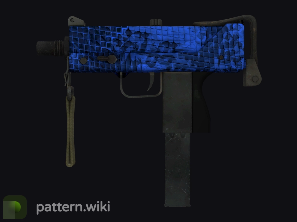 MAC-10 Lapis Gator seed 553