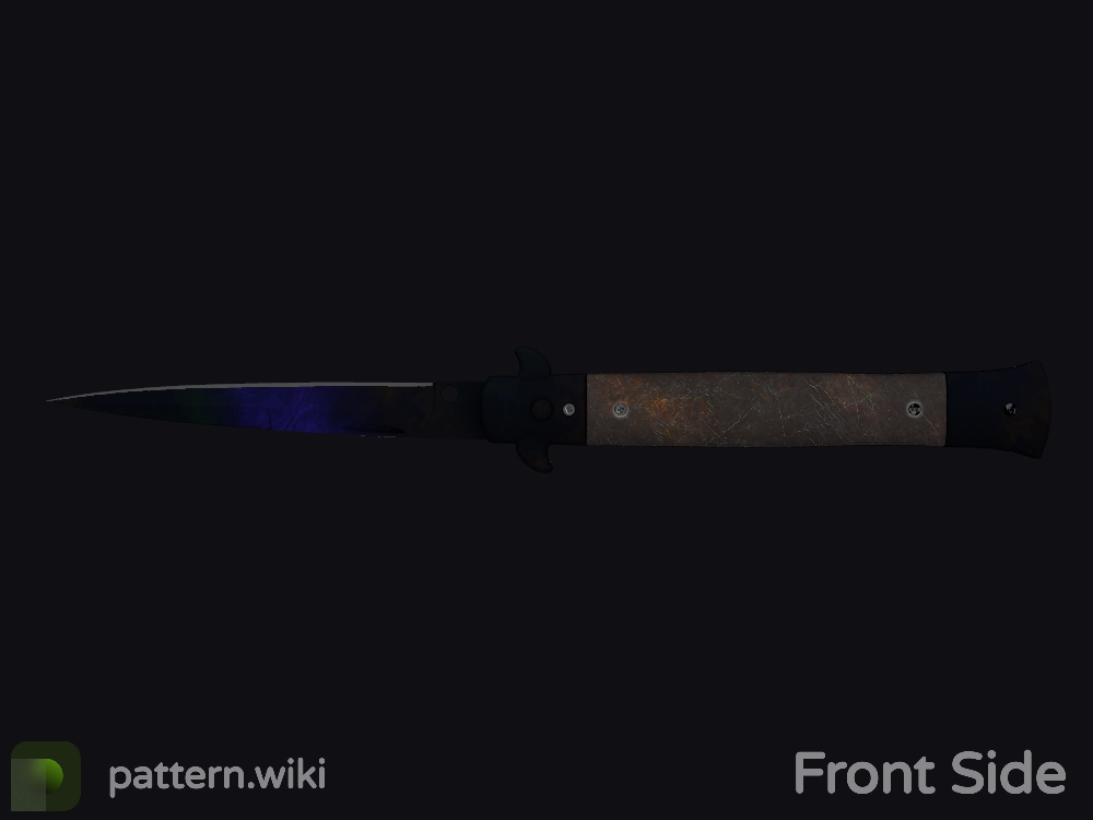 Stiletto Knife Doppler seed 385