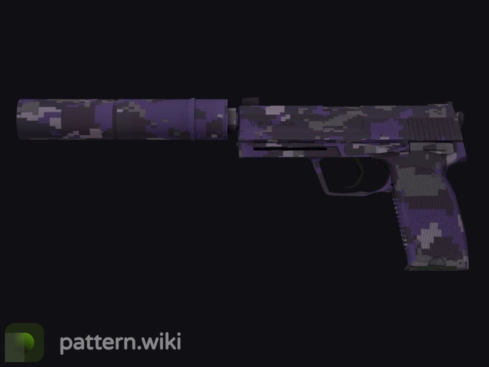 USP-S Purple DDPAT seed 264