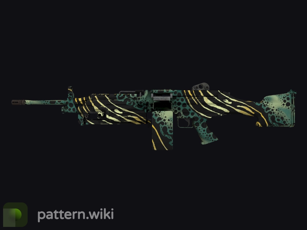 M249 Emerald Poison Dart seed 292