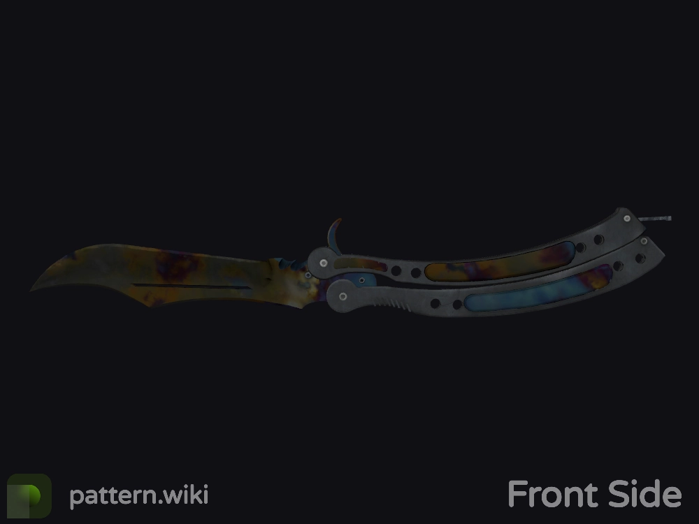 Butterfly Knife Case Hardened seed 518