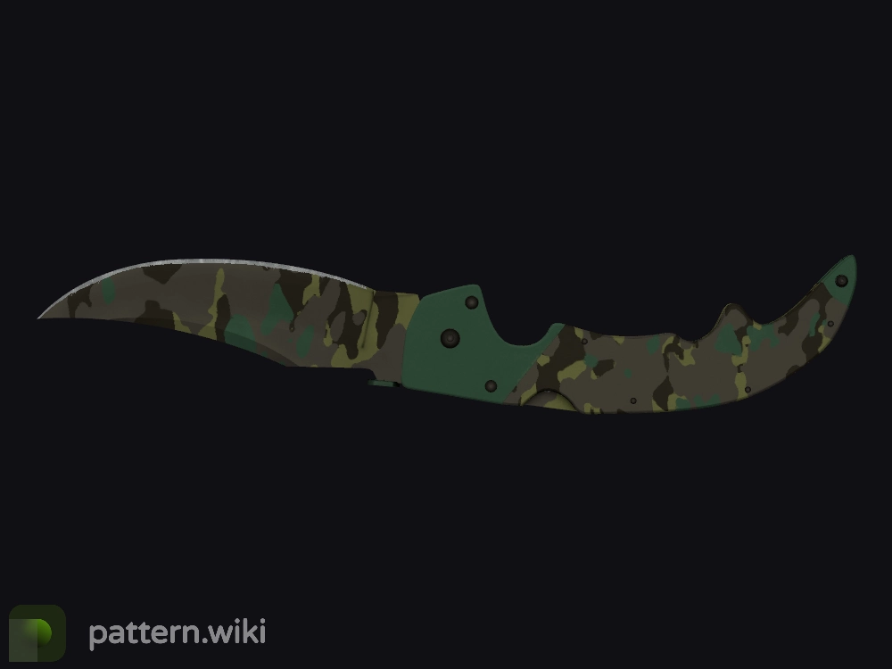 Falchion Knife Boreal Forest seed 355