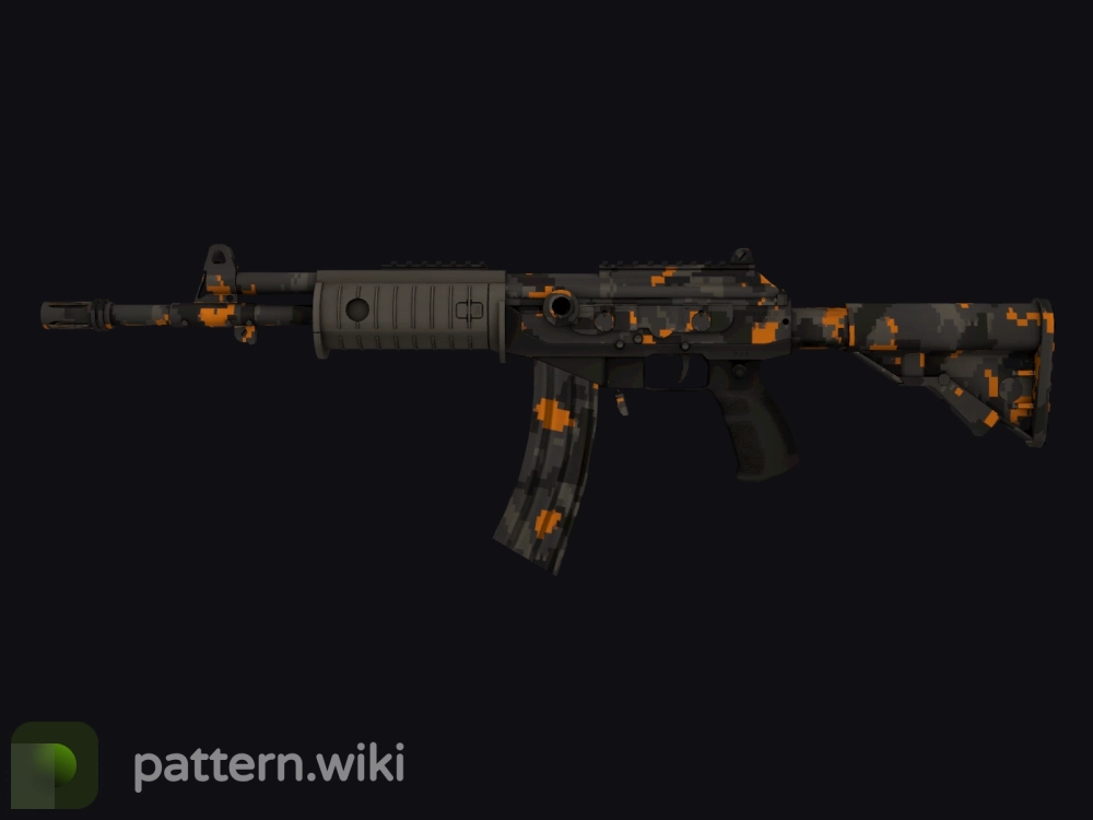 Galil AR Orange DDPAT seed 809