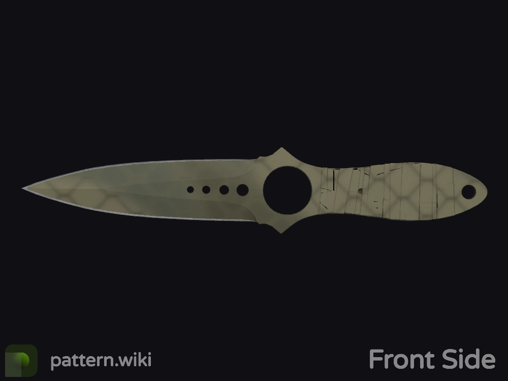 Skeleton Knife Safari Mesh seed 964