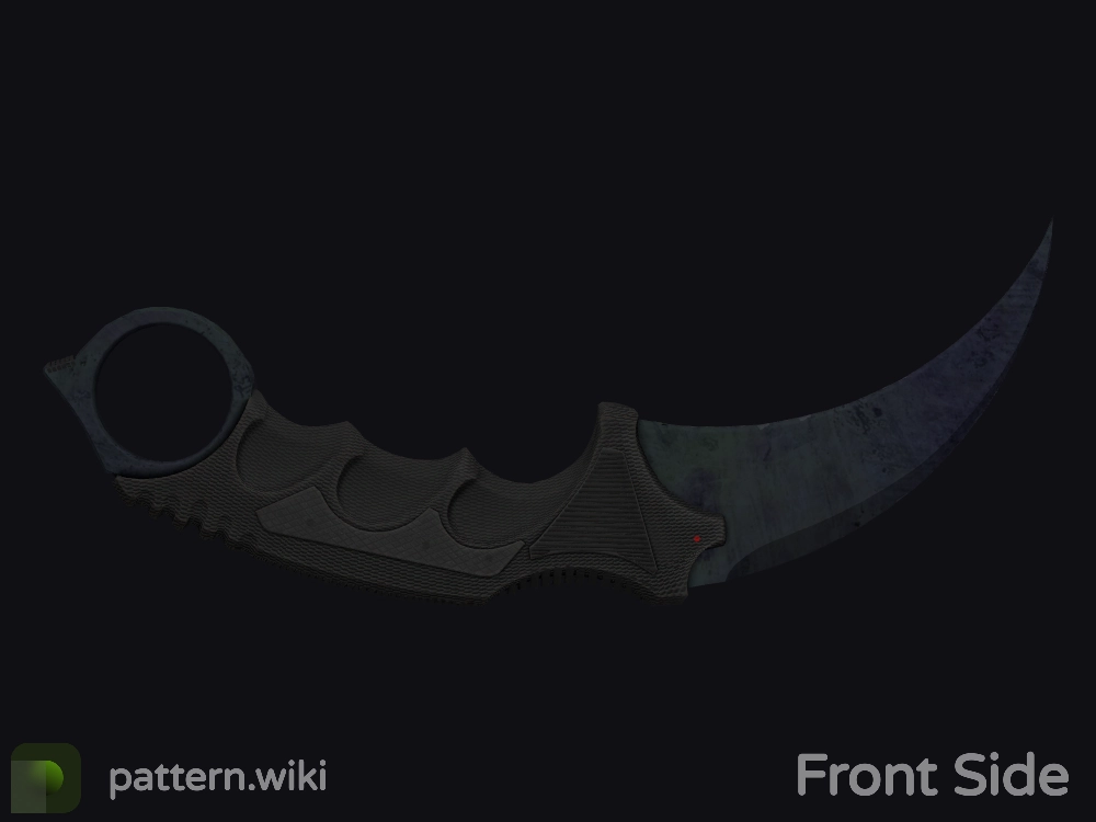 Karambit Blue Steel seed 596