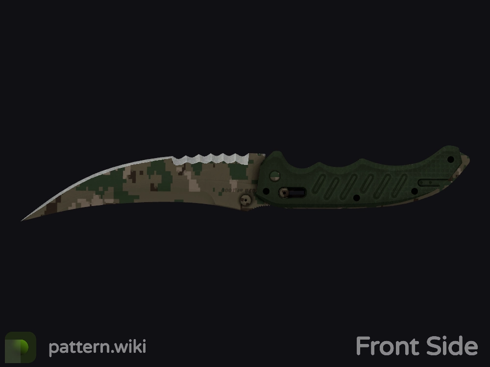 Flip Knife Forest DDPAT seed 736