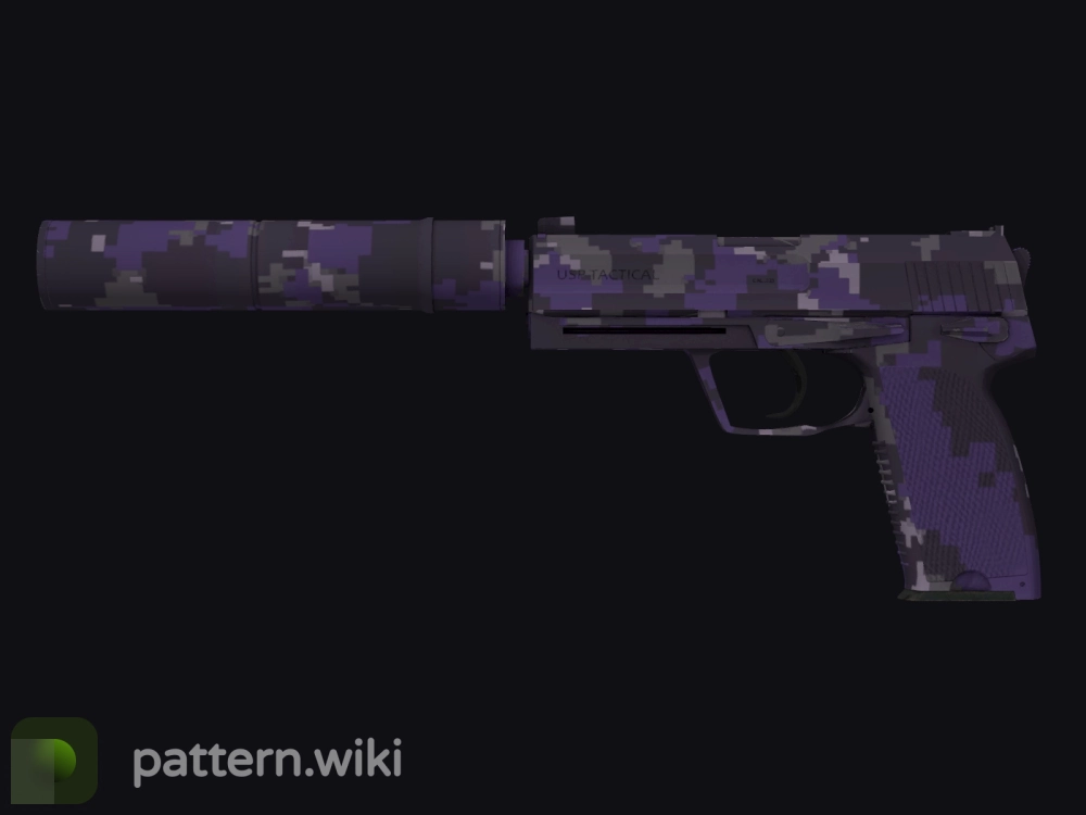 USP-S Purple DDPAT seed 451