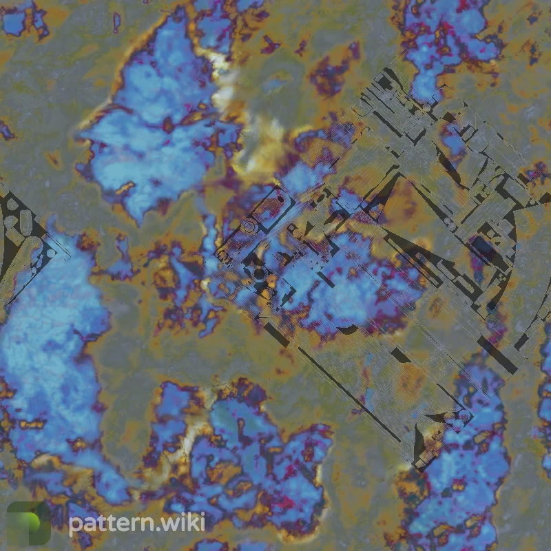 AK-47 Case Hardened seed 973 pattern template