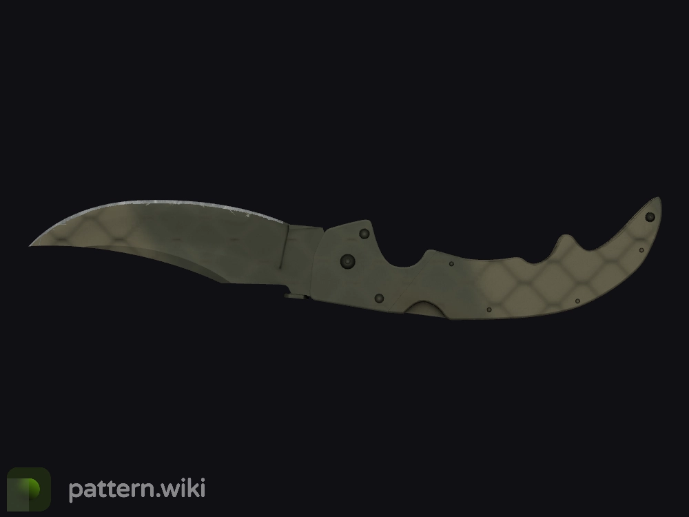 Falchion Knife Safari Mesh seed 37