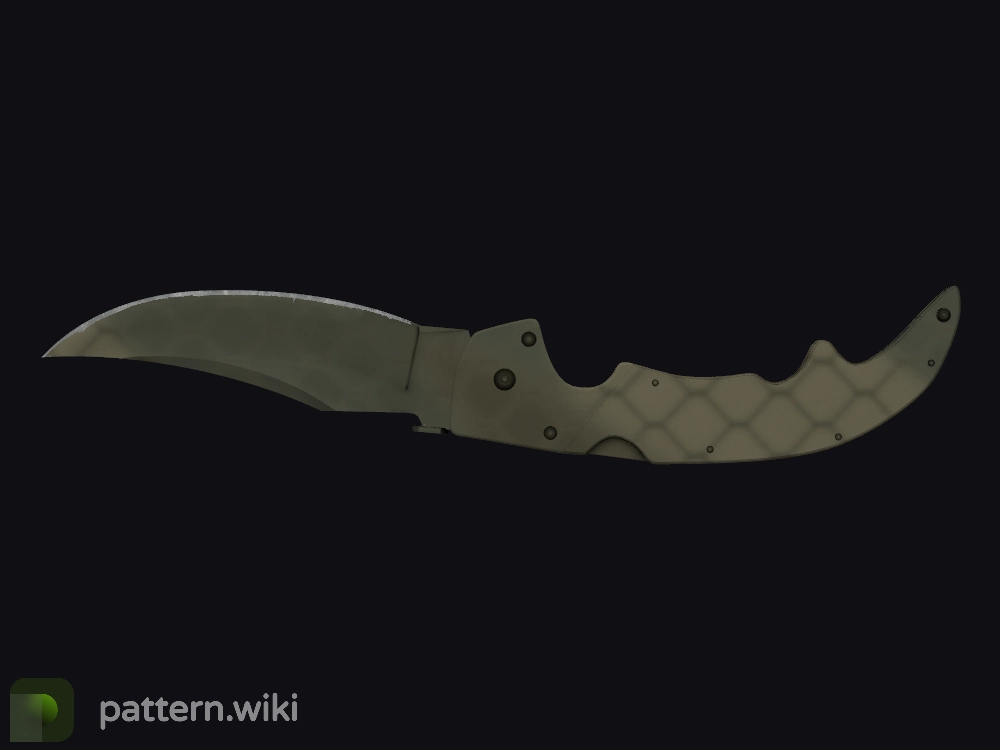 Falchion Knife Safari Mesh seed 199