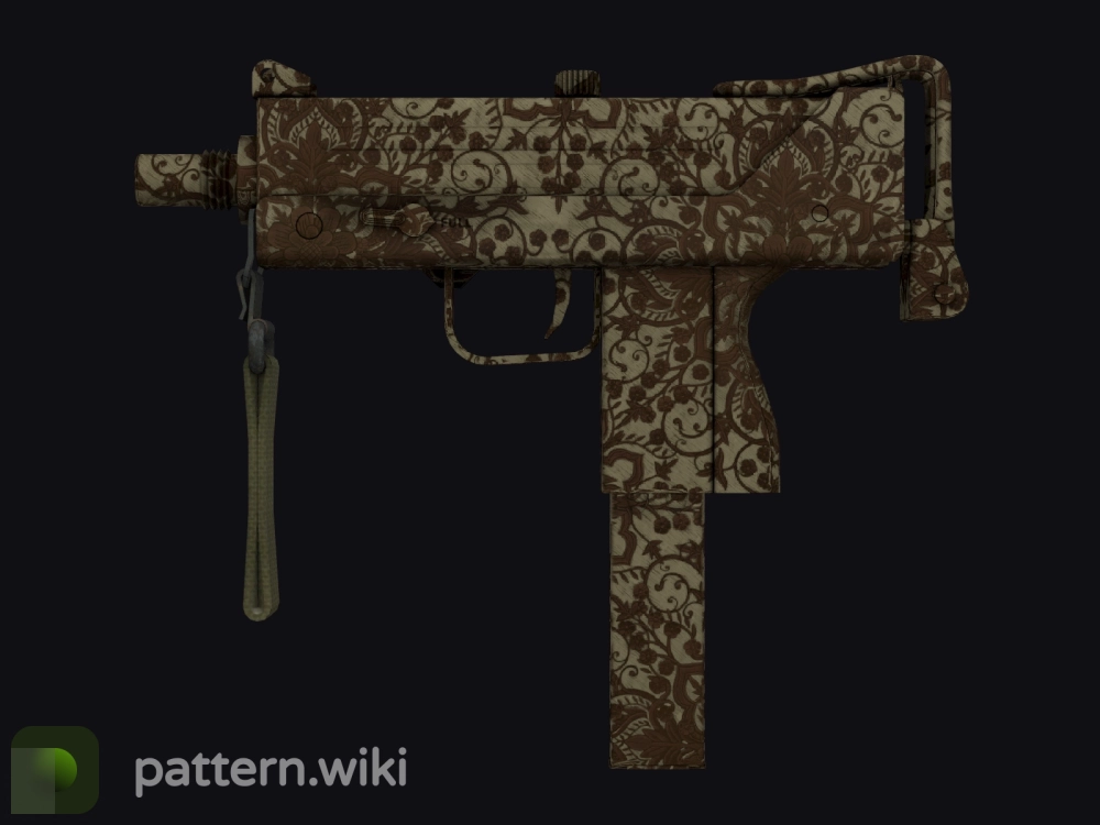 MAC-10 Sienna Damask seed 354