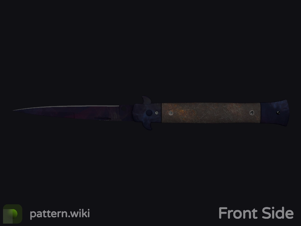 Stiletto Knife Doppler seed 132